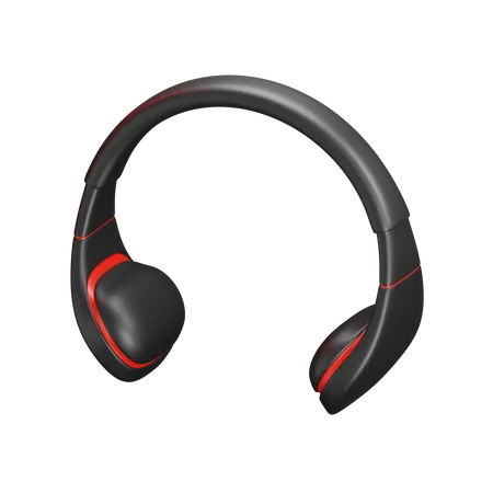 Headphone  3D Illustration