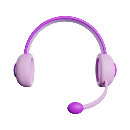 Headphone  3D Illustration