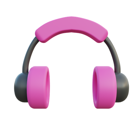 Headphone  3D Illustration