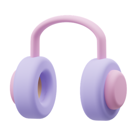 Headphone  3D Illustration