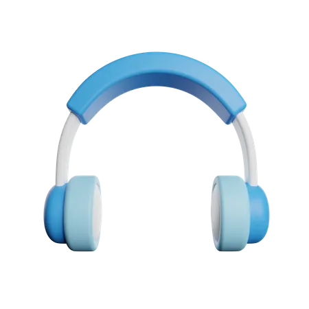 Headphone Music Audio 3D Icon