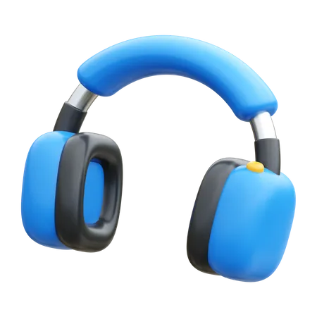 Headphone 3 D Render Illustration Design 3D Icon