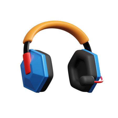 Headphone Gaming  3D Icon