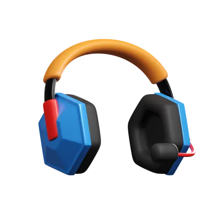 Headphone Gaming  3D Icon