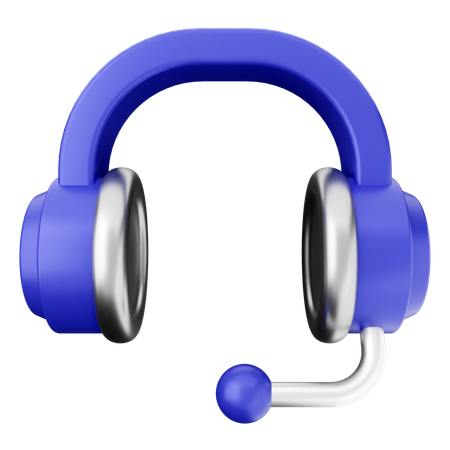 Headphone Helpdesk  3D Icon