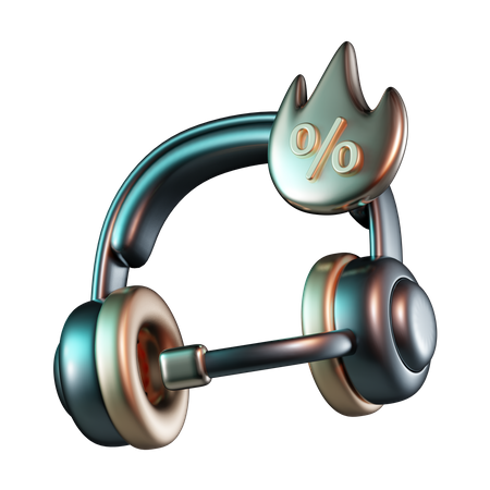 Headphone Hot Sale  3D Icon