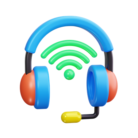 Headphones  3D Icon