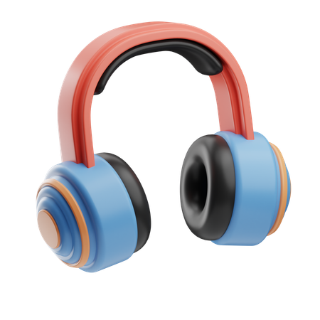 헤드폰  3D Icon
