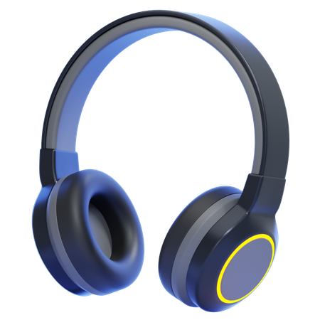 Headphones  3D Icon