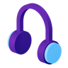 3d headphone emoji