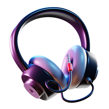 Headphones  3D Icon