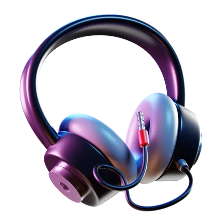 Headphones  3D Icon