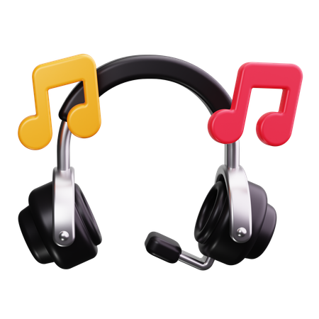 Headphones  3D Icon