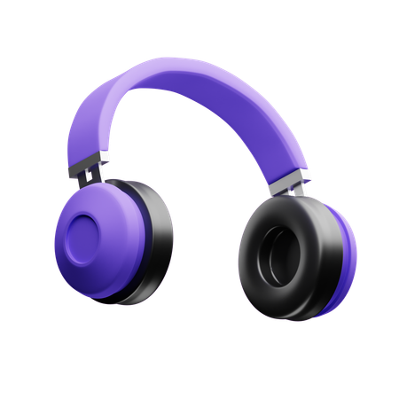 Headphones  3D Icon