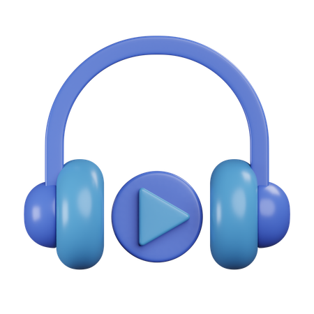 Headphones  3D Icon