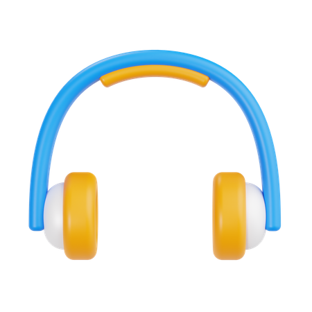 Headphones  3D Icon