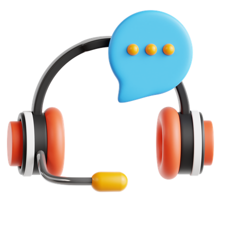 Headphones  3D Icon