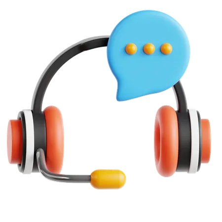 Headphones  3D Icon