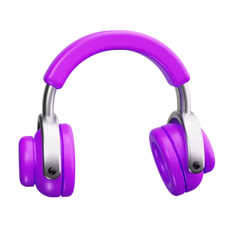 Headphones  3D Icon