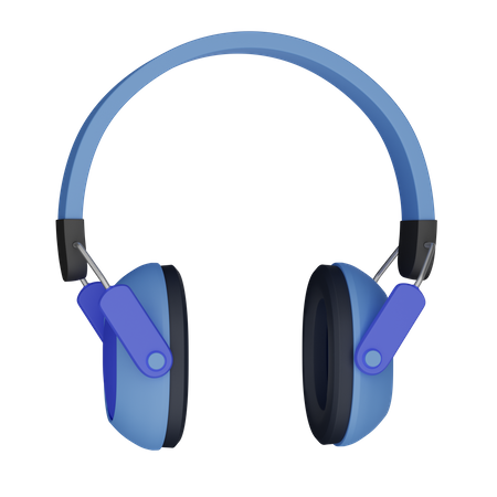 Headphones  3D Icon