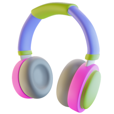 Headphones  3D Icon