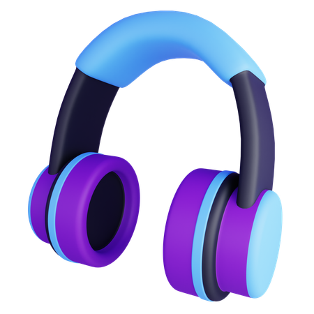 Headphones  3D Icon