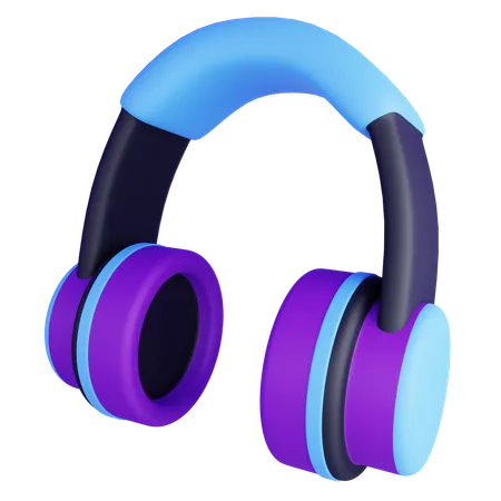 Headphones  3D Icon