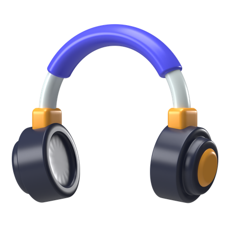 Headphones  3D Icon