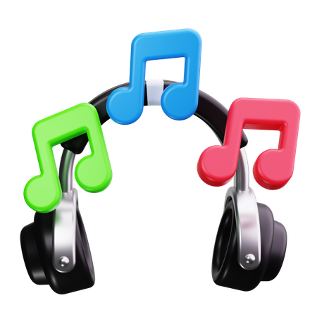 Headphones  3D Icon