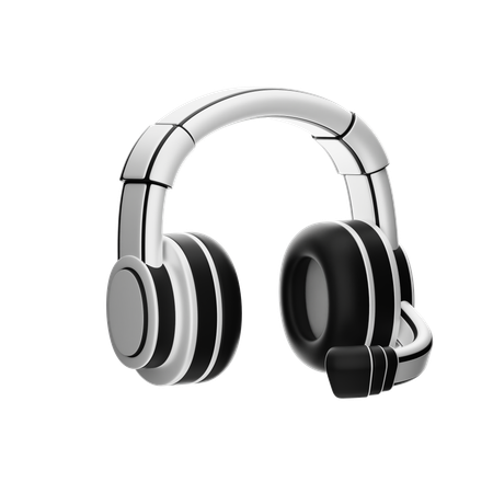 Headphones  3D Icon