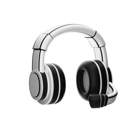 Headphones  3D Icon