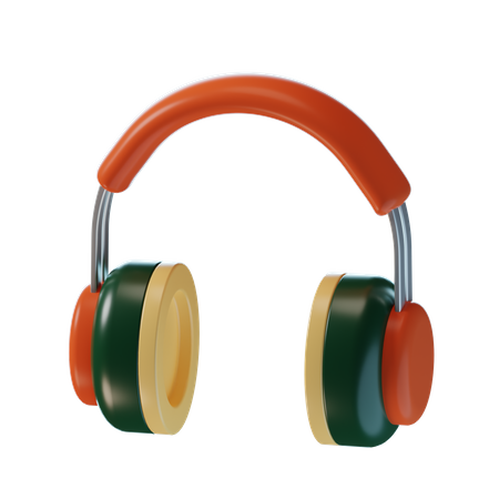 Headphones  3D Icon