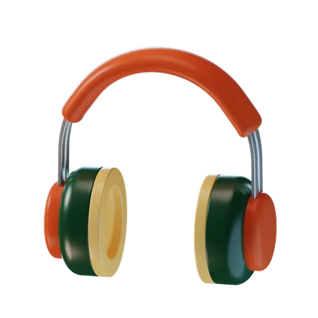 Headphones  3D Icon