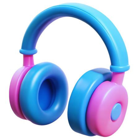 Headphones  3D Icon