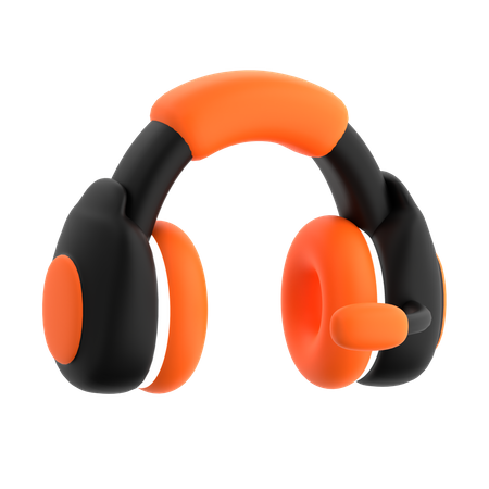 Headphones  3D Icon