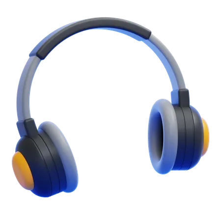 Headphones  3D Icon