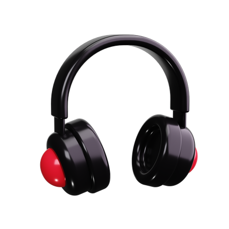 Headphones  3D Icon
