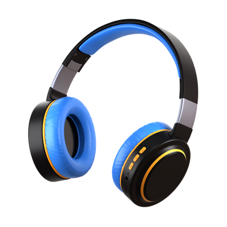 Headphones  3D Icon