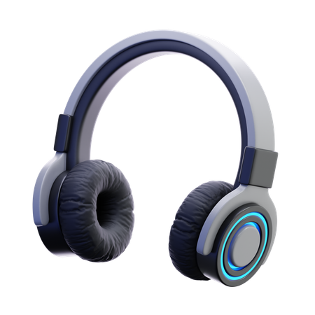 Headphones  3D Icon