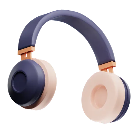 Headphones  3D Icon