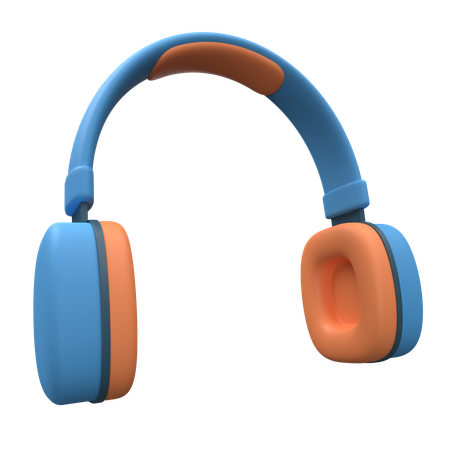 Headphones  3D Icon