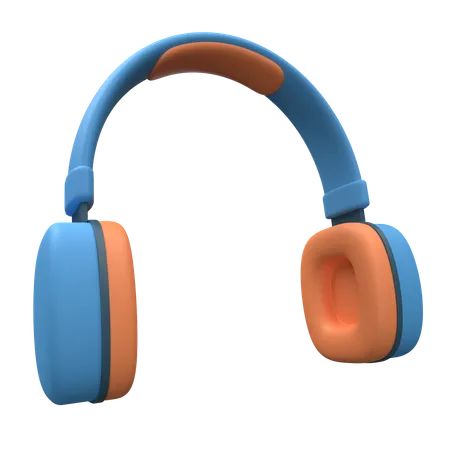 Headphones  3D Icon