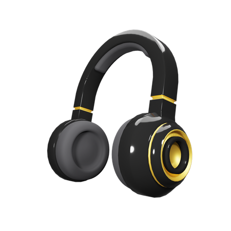 Headphones  3D Icon