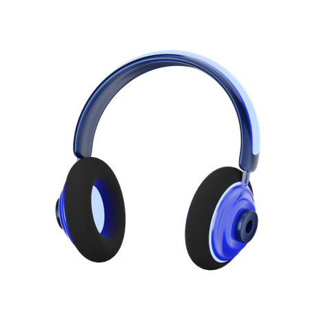 Headphones  3D Icon