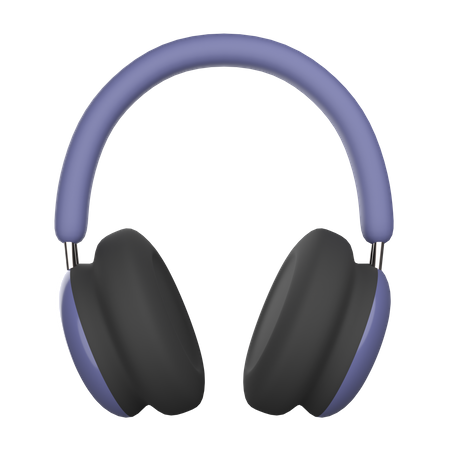 Headphones 3D Icon