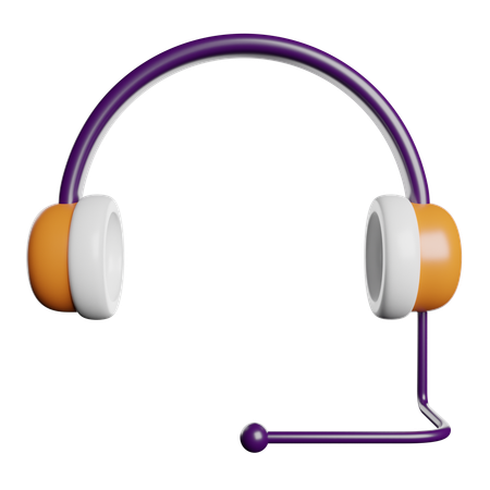 Headset  3D Icon