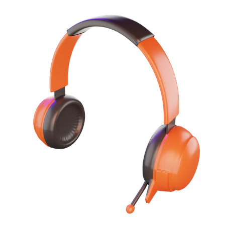 Headset  3D Icon