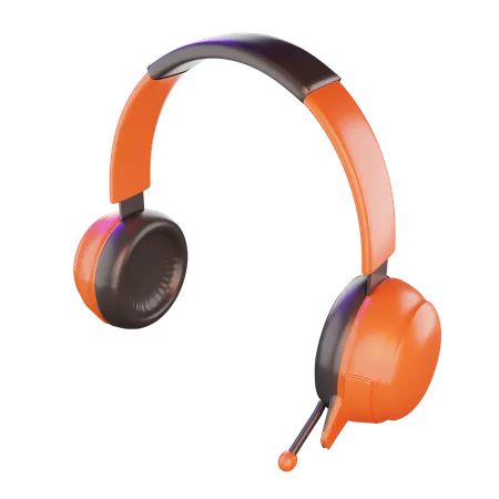 Headset  3D Icon