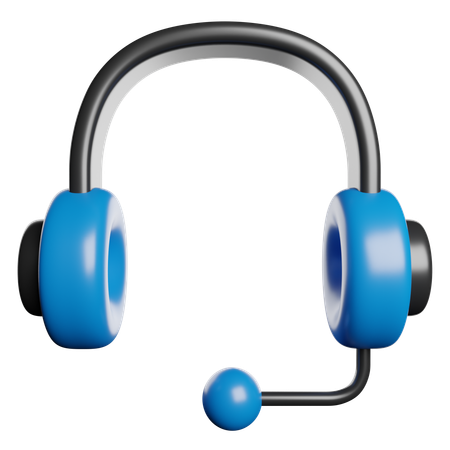 Headset  3D Icon