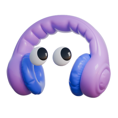 Headset  3D Icon